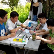 成教課程-覓業技能訓練分組活動中