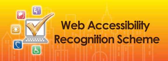 Gold Award of the “Web Accessibility Recognition Scheme