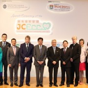 JCECC- “Life Rainbow” End-of-Life Care Services kick-off group photo,賽馬會安寧頌 - 「安晴．生命彩虹」社區安寧照顧計劃啟動禮